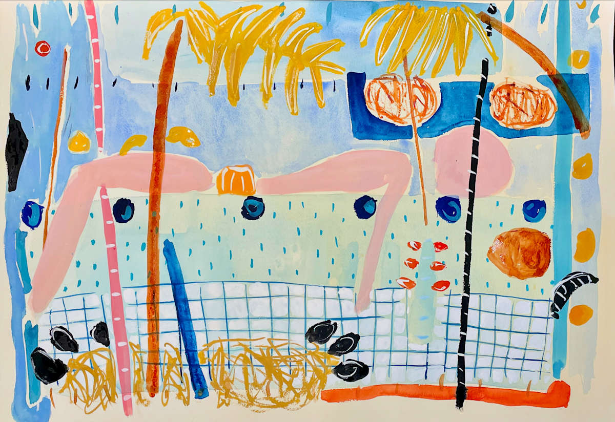 Lay down and watch the day by Alec Cumming 