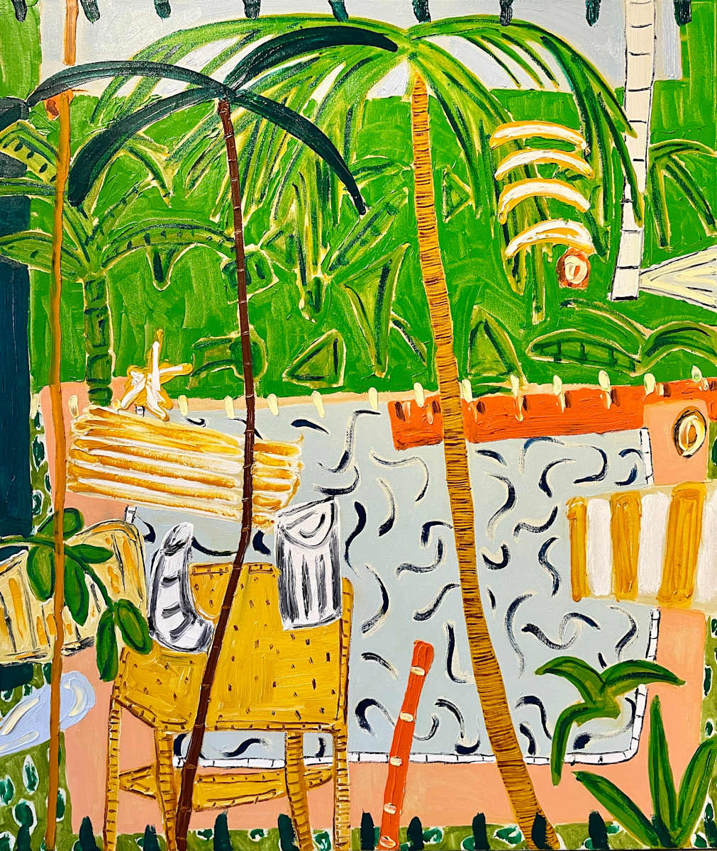 Poolside light by Alec Cumming 