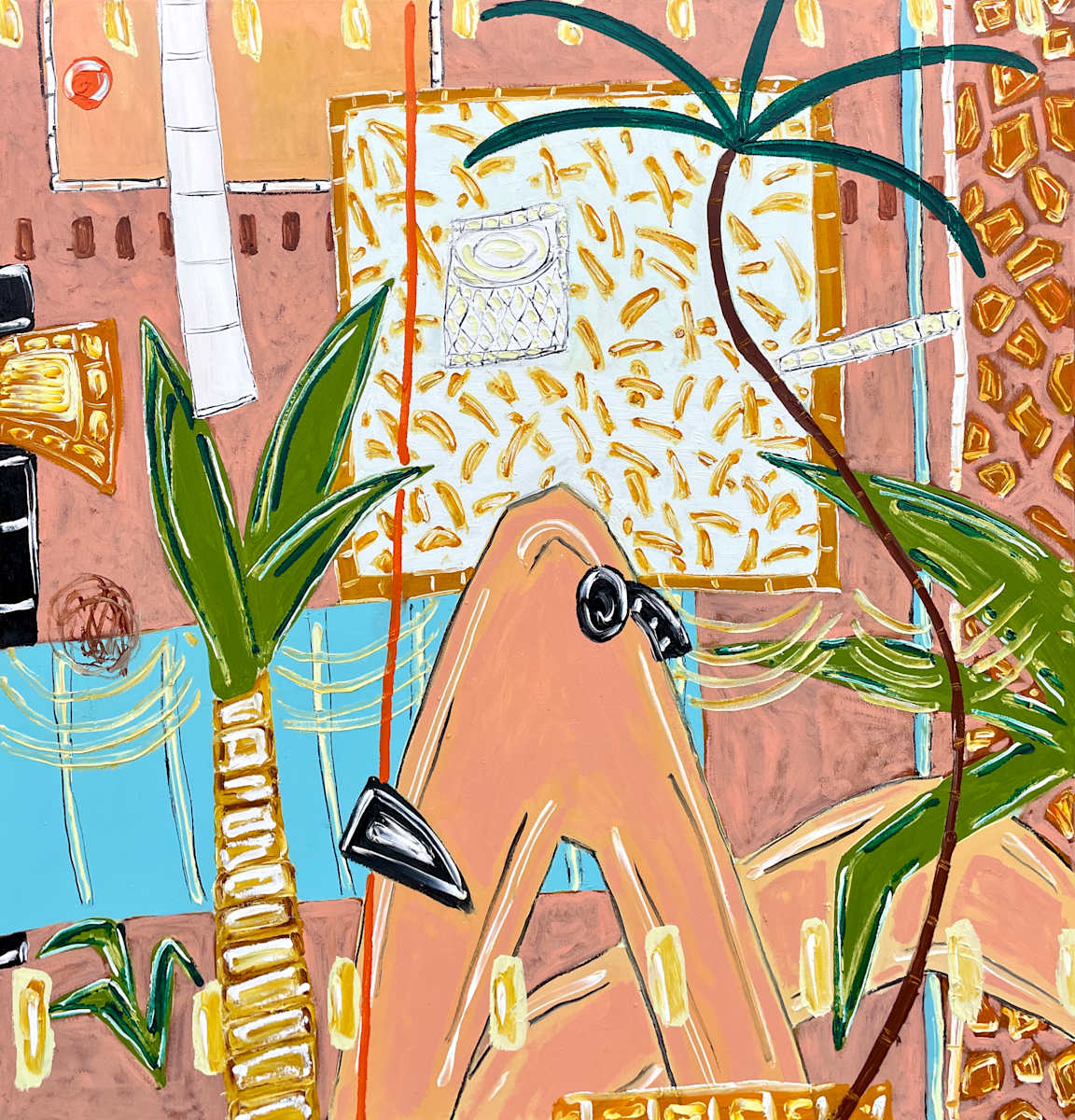 Everything settles in the calm morning by Alec Cumming 