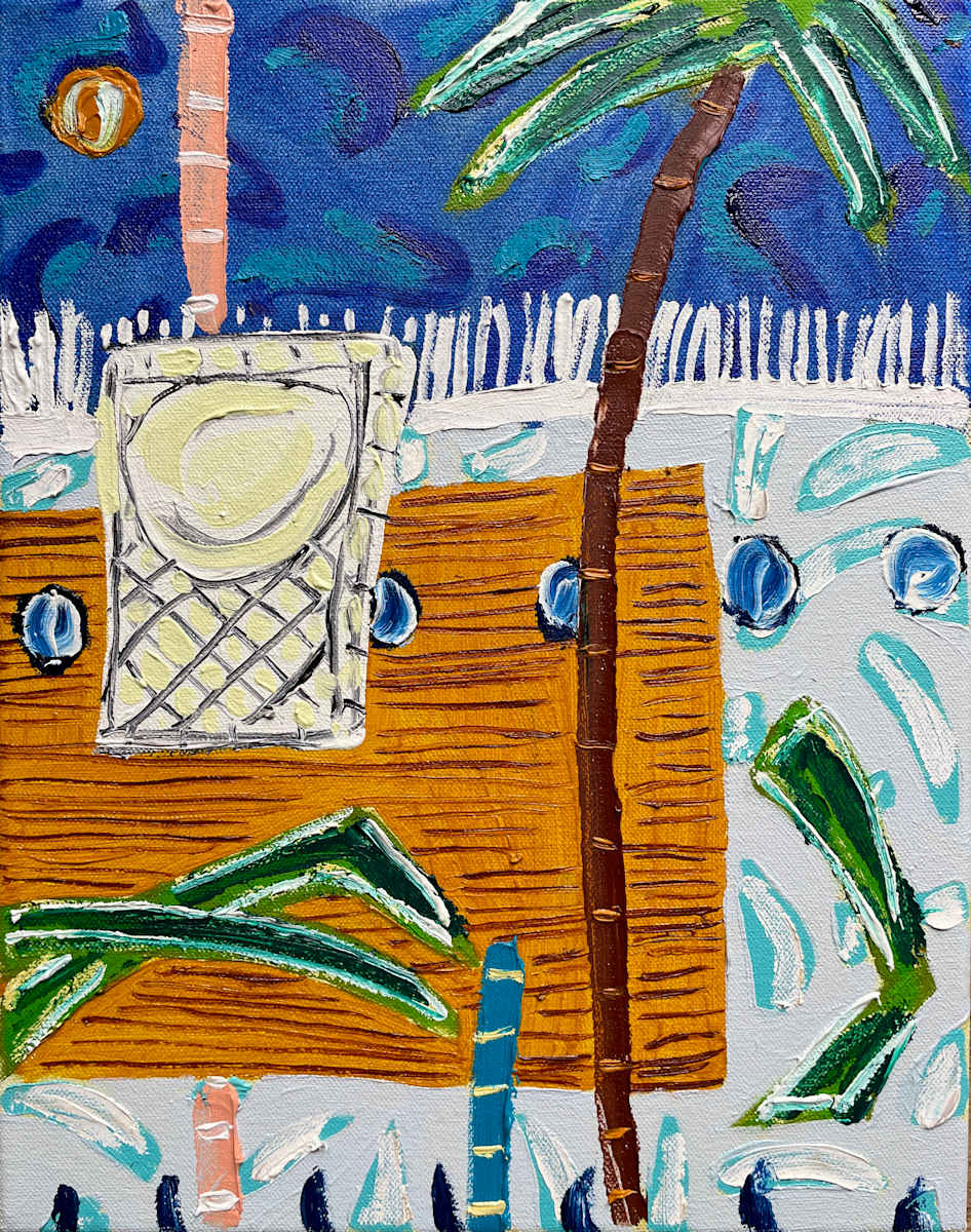 Feeling the suns warmth on my back by Alec Cumming 