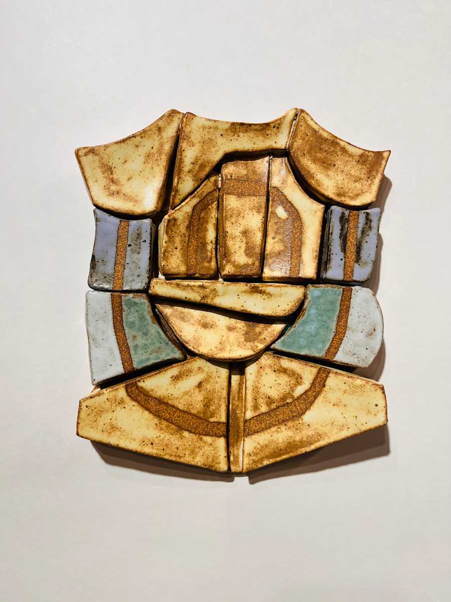 U Turn by Kate Lawless  Image: Ceramic wall piece