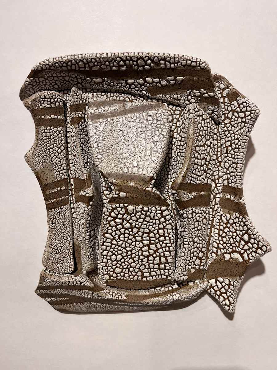 Crackle Vase 2 by Kate Lawless  Image: Ceramic wall piece