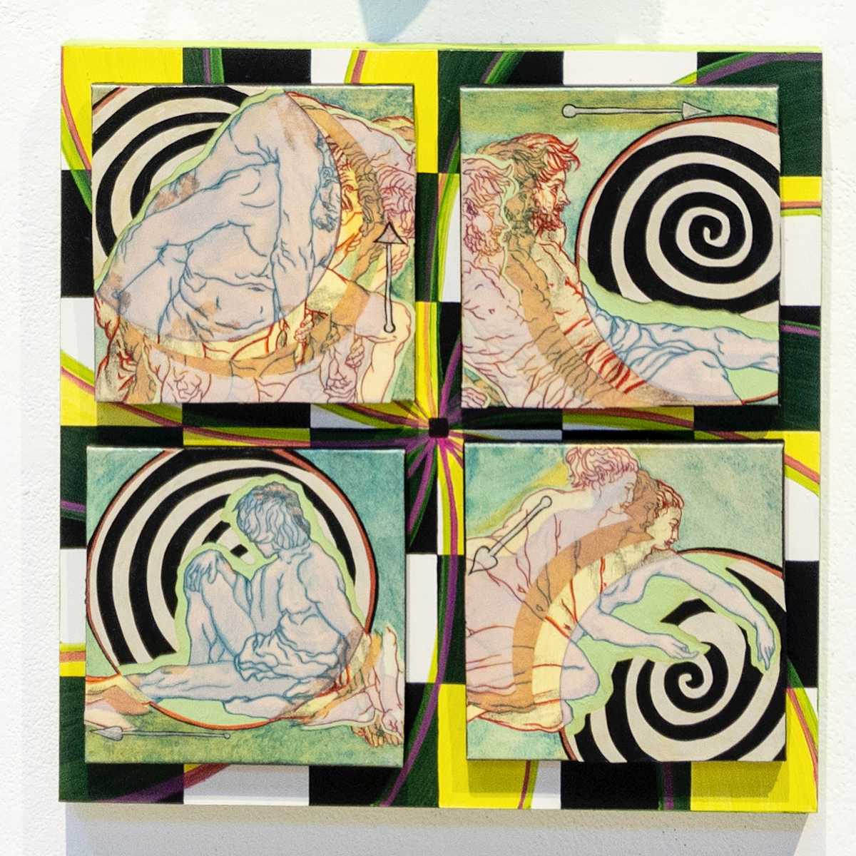 F.S. Spiral 4 Panel 1 by Bianca Lago 