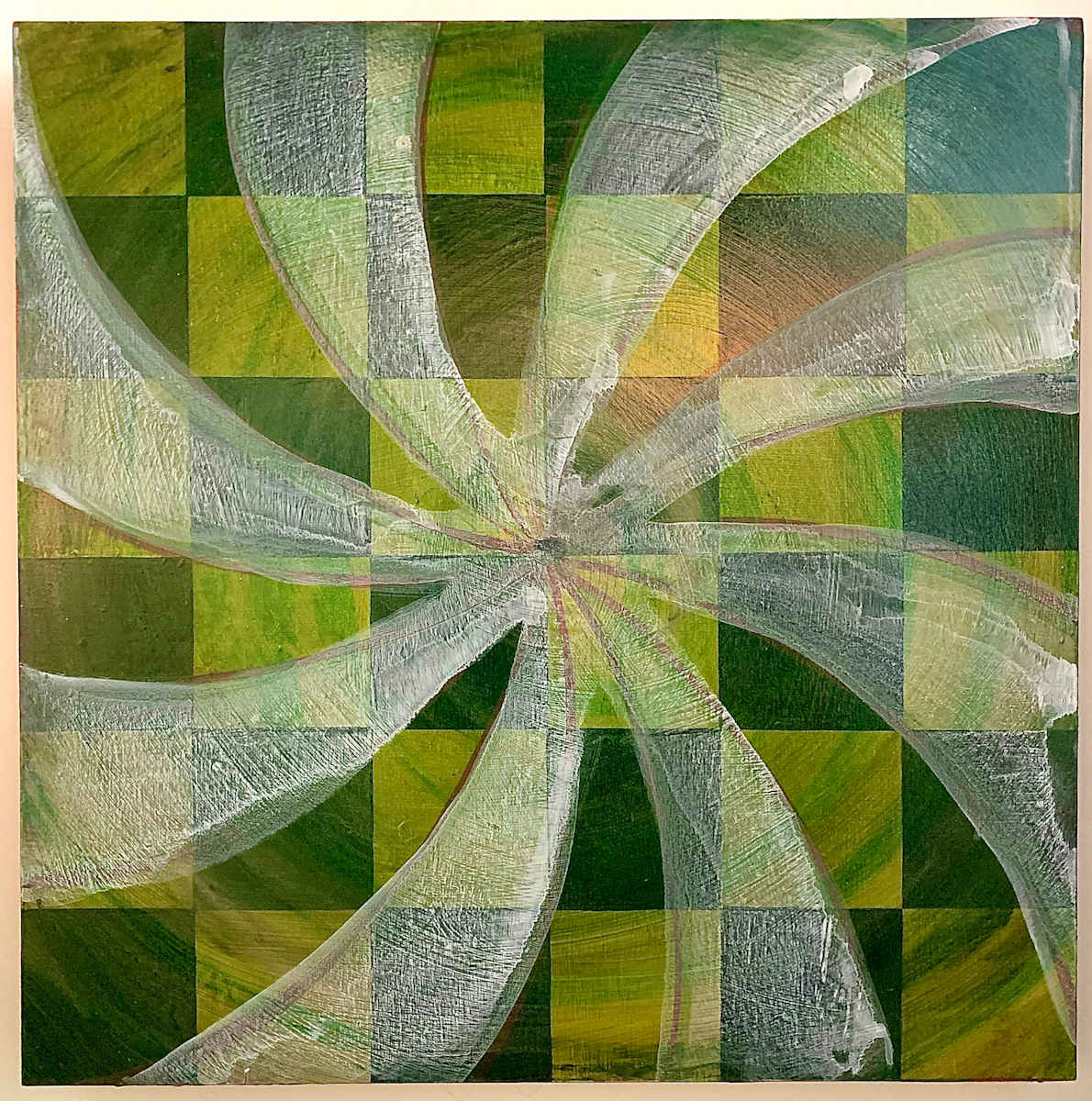 Green Spiral - Counter Clockwise by Bianca Lago, Image 1.