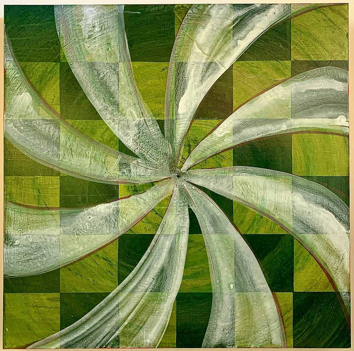 Green Spiral - Clockwise by Bianca Lago 