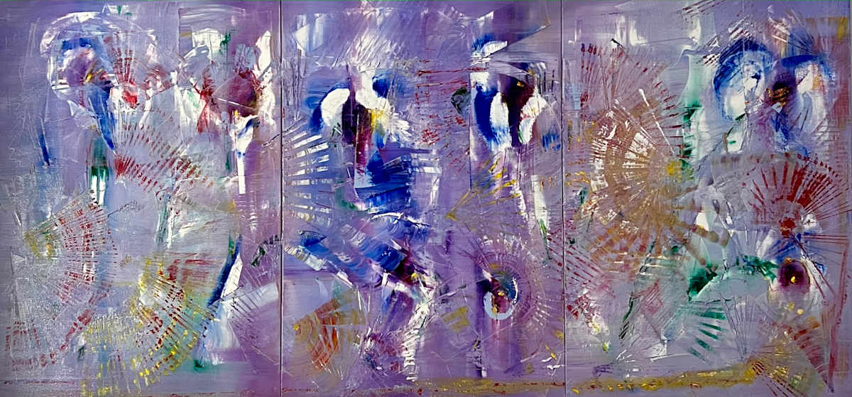 Birds (Triptych) by Marie-Amélie Chéreau 