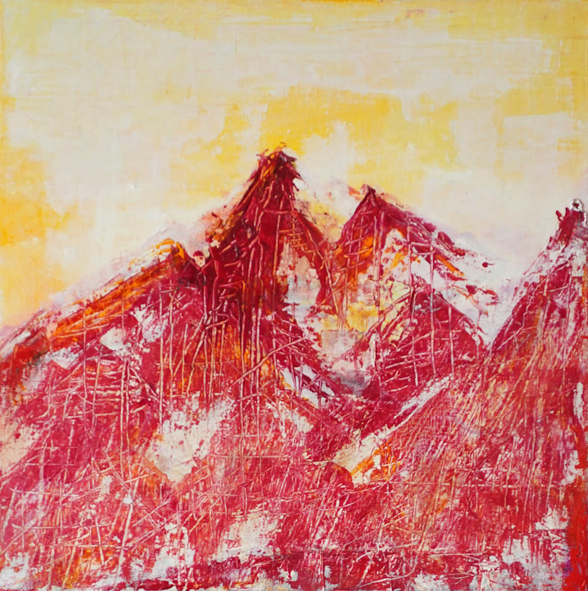 Red Alps by Marie-Amélie Chéreau 