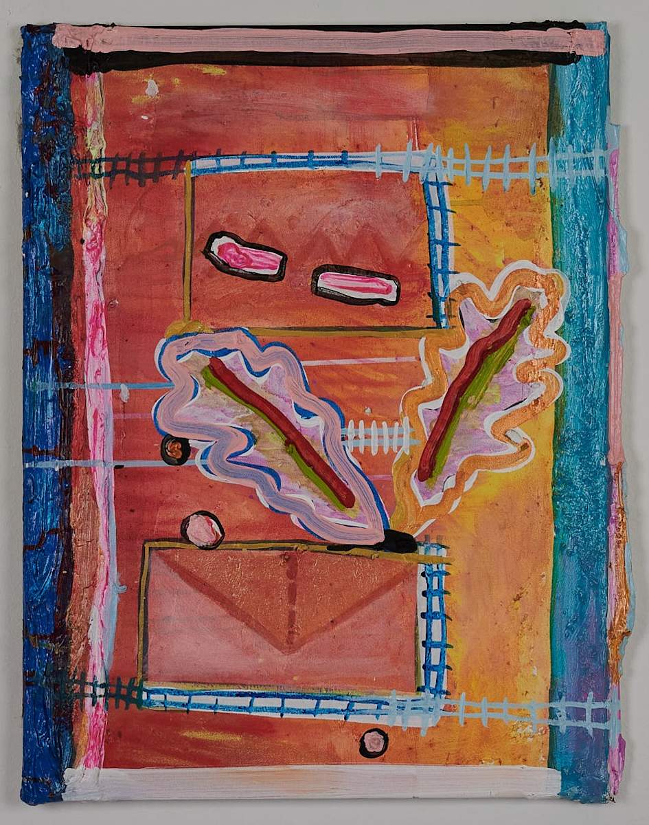 Road Trip by Lisa Petsu  Image: An energetic and vibratory abstract landscape.