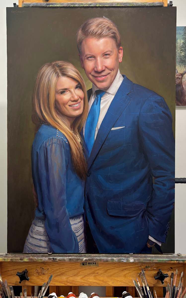 Clark Portrait by Ken Corbett 