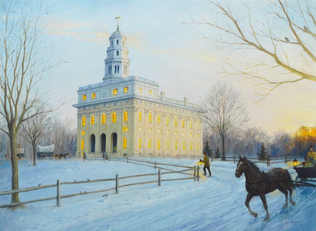 Dawn Before the Crossing by Ken Corbett  Image: Dawn Before the Crossing