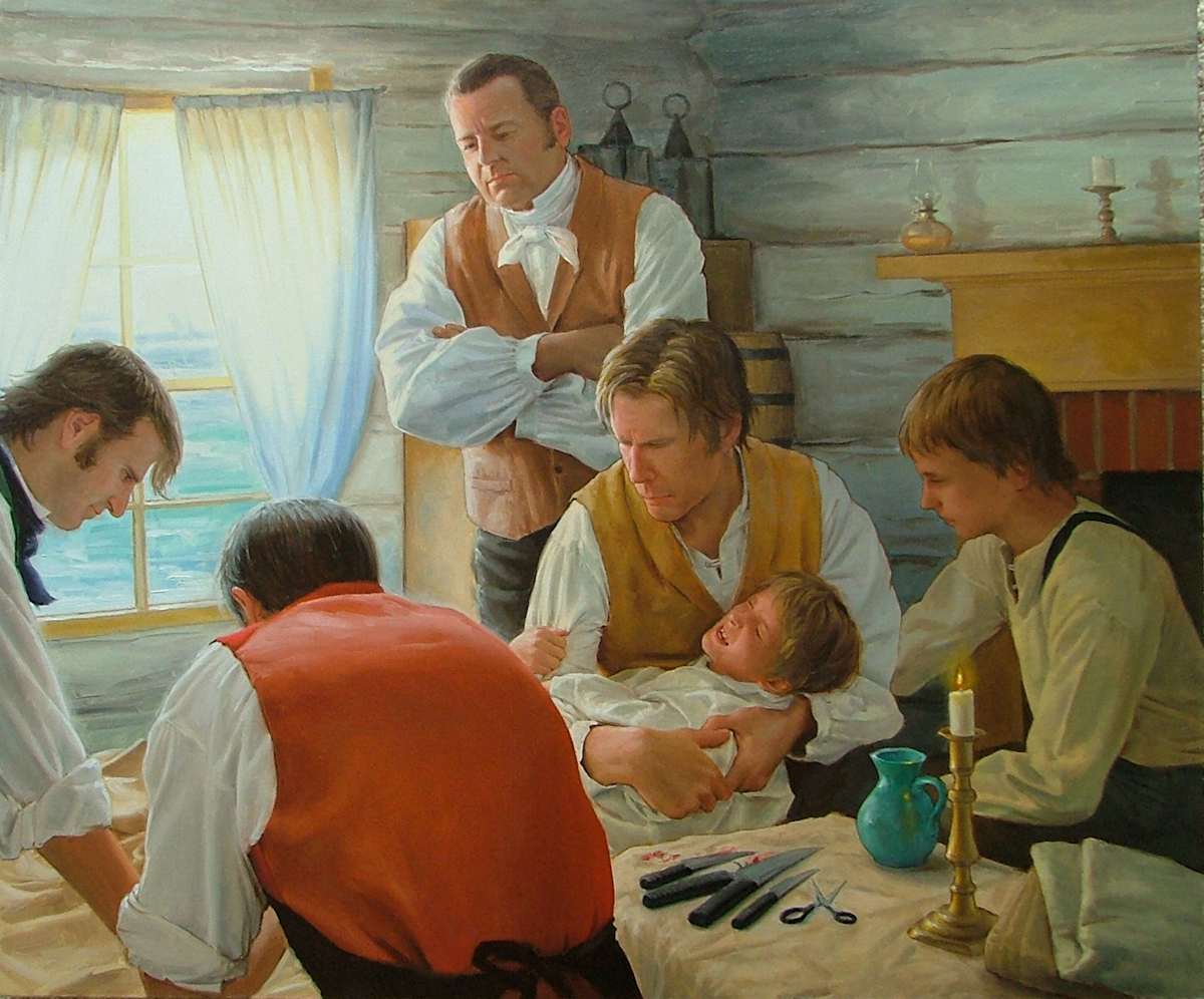 Joseph's First Trial by Ken Corbett, Image 1.