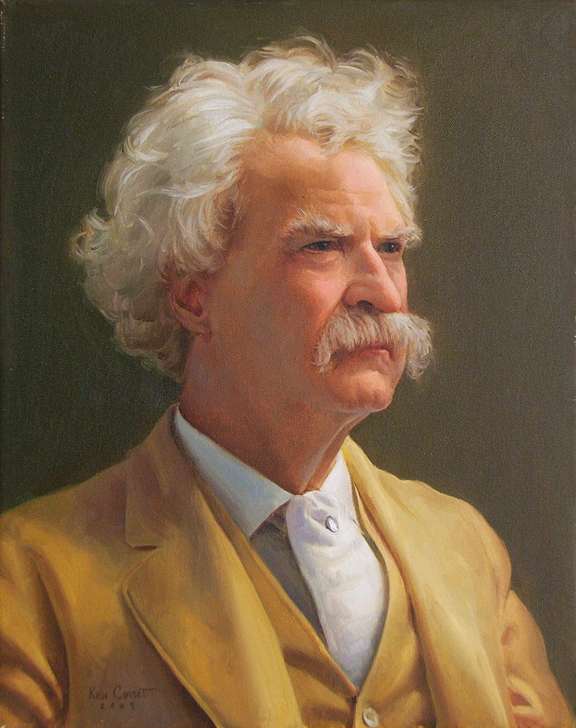 Mark Twain by Ken Corbett, Image 1.