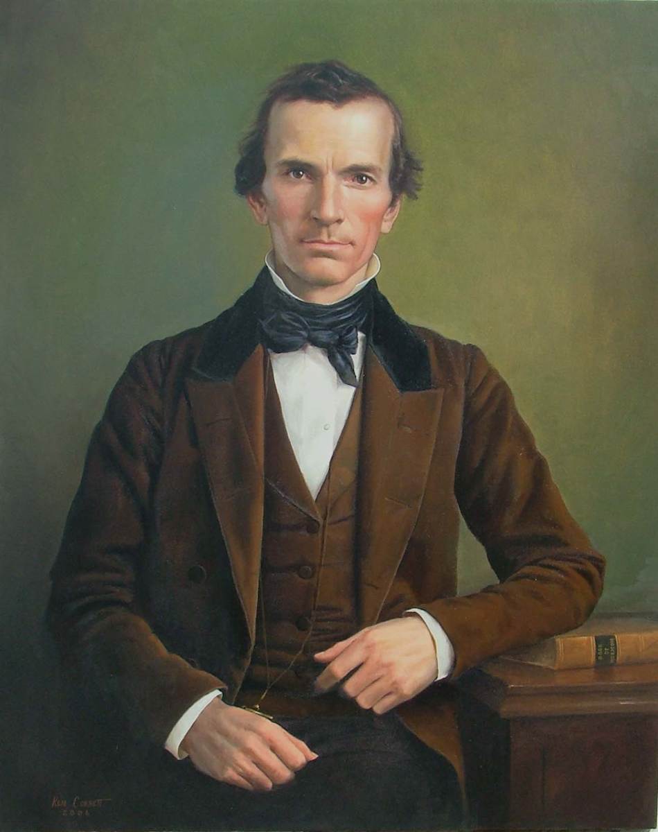 Oliver Cowdery by Ken Corbett, Image 1.
