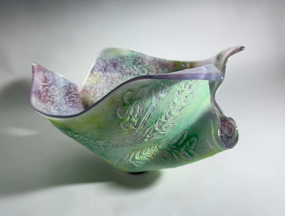 In My Garden - Wisteria by Silvana Ferrario 