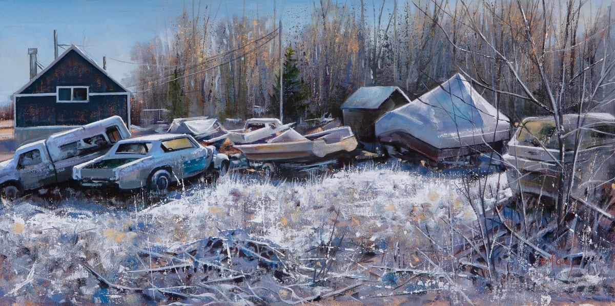 The Bone Yard by Barbara McGuey 