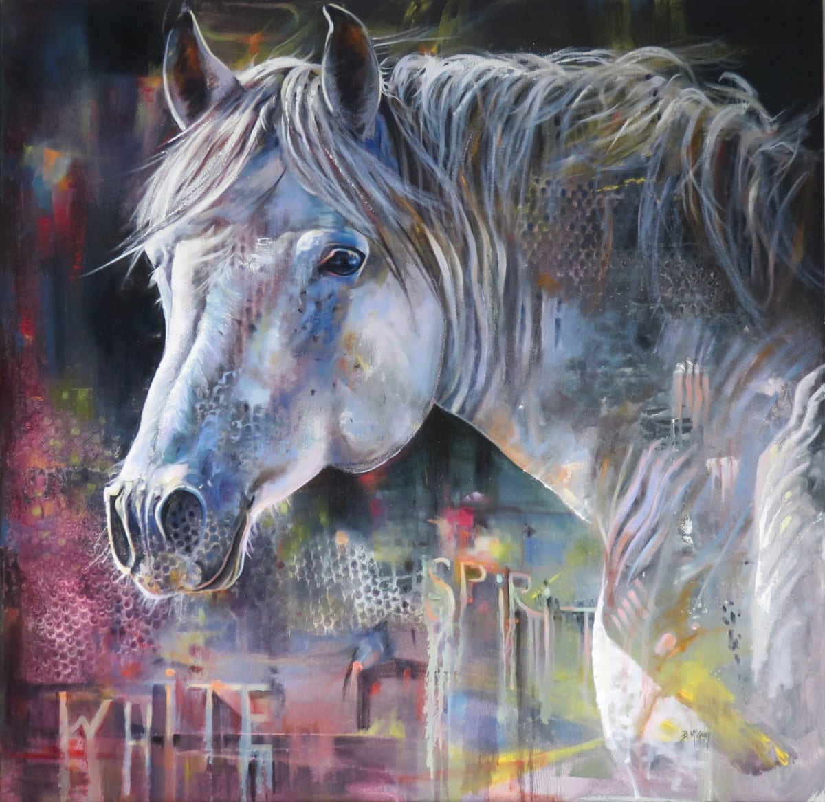 White Spirit by Barbara McGuey 