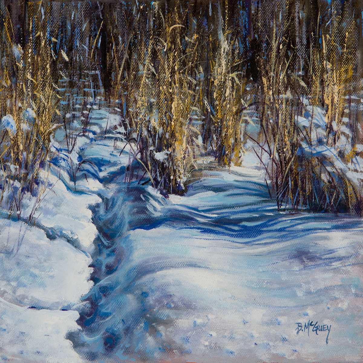 Making Tracks II by Barbara McGuey 