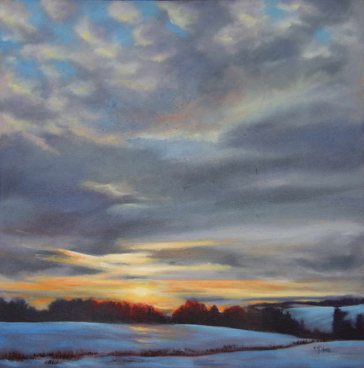 Winter's Eve by Barbara McGuey 