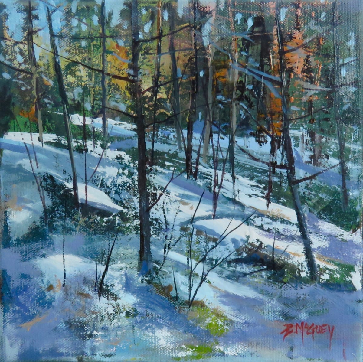 Winter's Silence by Barbara McGuey 