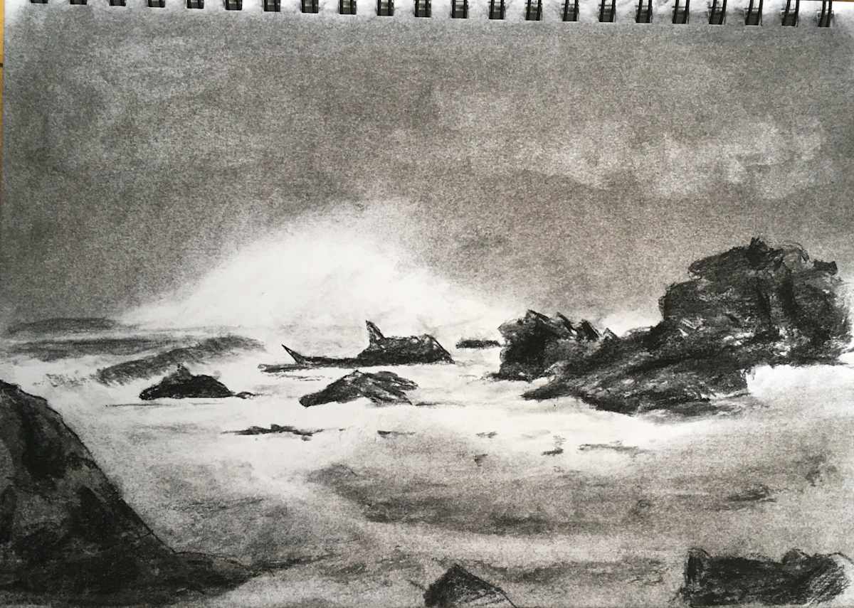 Seascape by John Simnett, Image 1.
