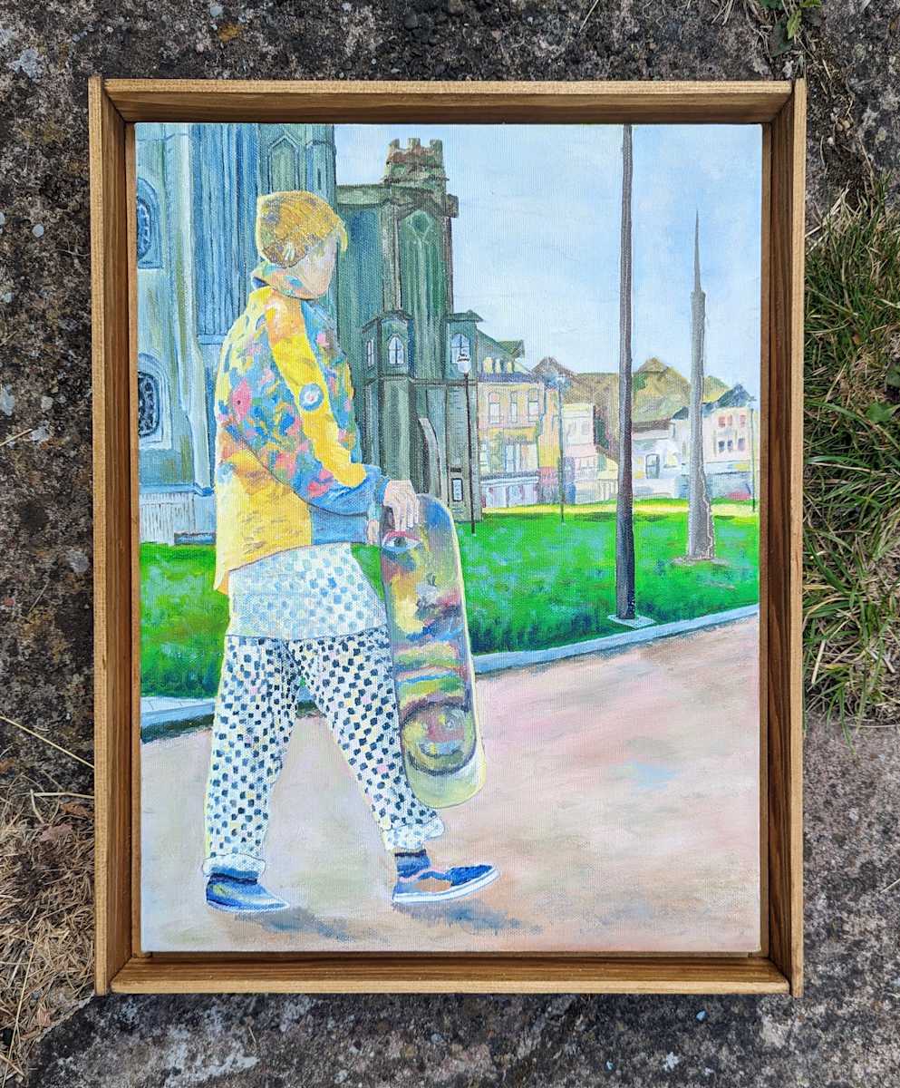 Skaterboarder by John Simnett, Image 1.