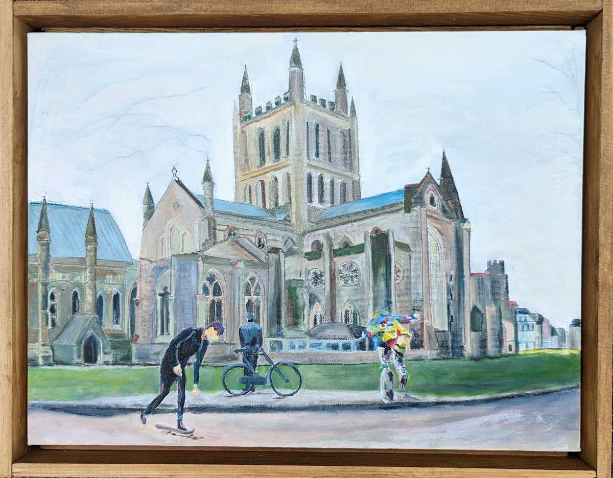 Skateborders in Hereford by John Simnett, Image 1.