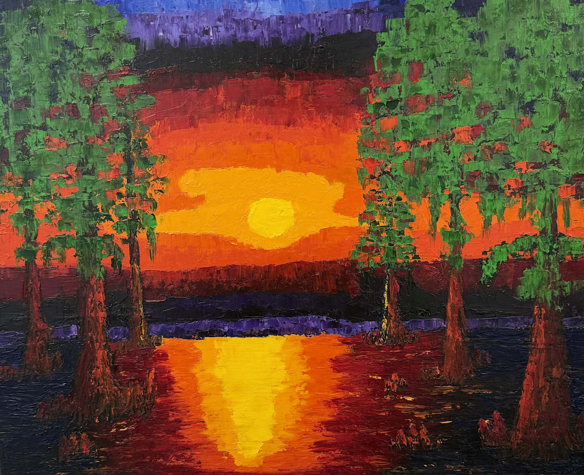 Cypress Fire by Wendy Menard Art, Image 1.