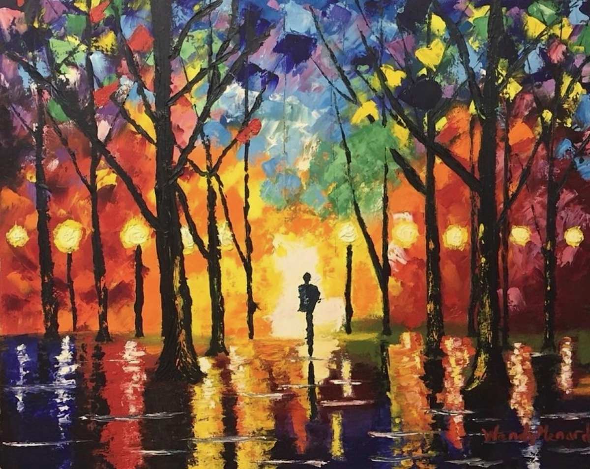 Into the Light by Wendy Menard Art 