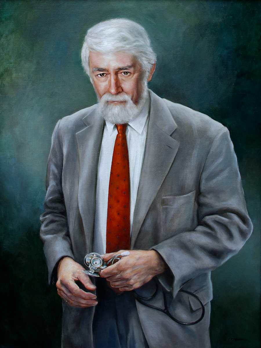 Portrait of Dr. Guiney by Elizabeth R. Whelan 