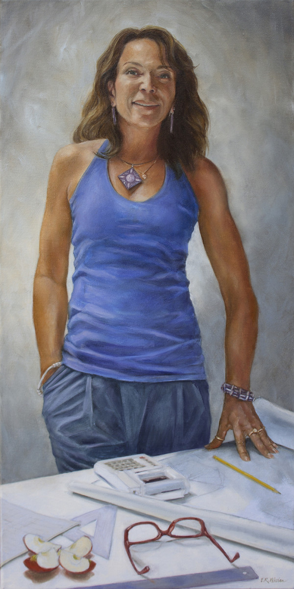 Portrait of Karen W. Finley by Elizabeth R. Whelan 