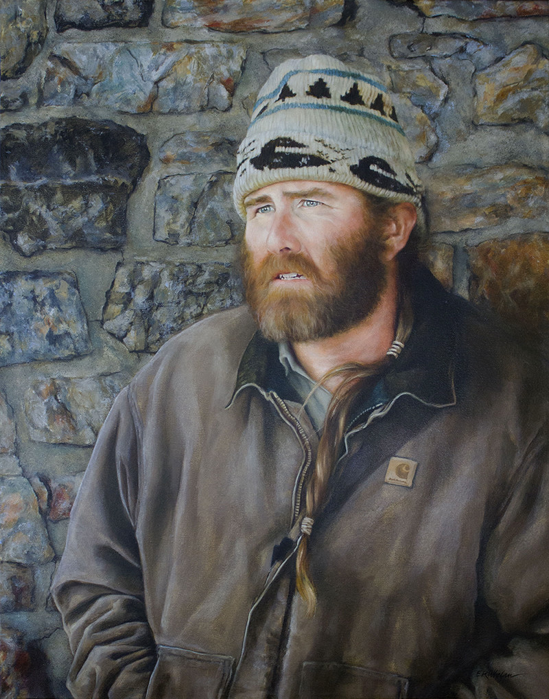 Portrait of a Working Man by Elizabeth R. Whelan 