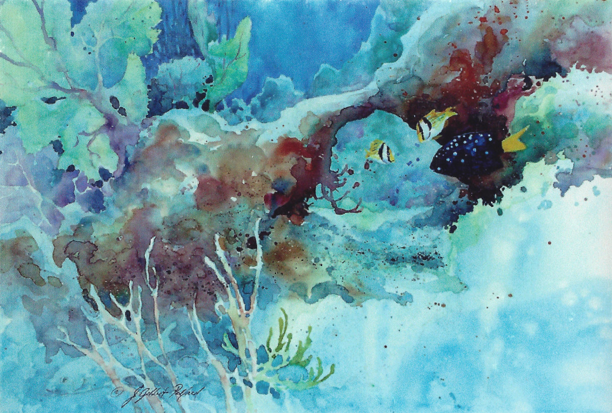 A Swim-Through by Julie Gilbert Pollard 