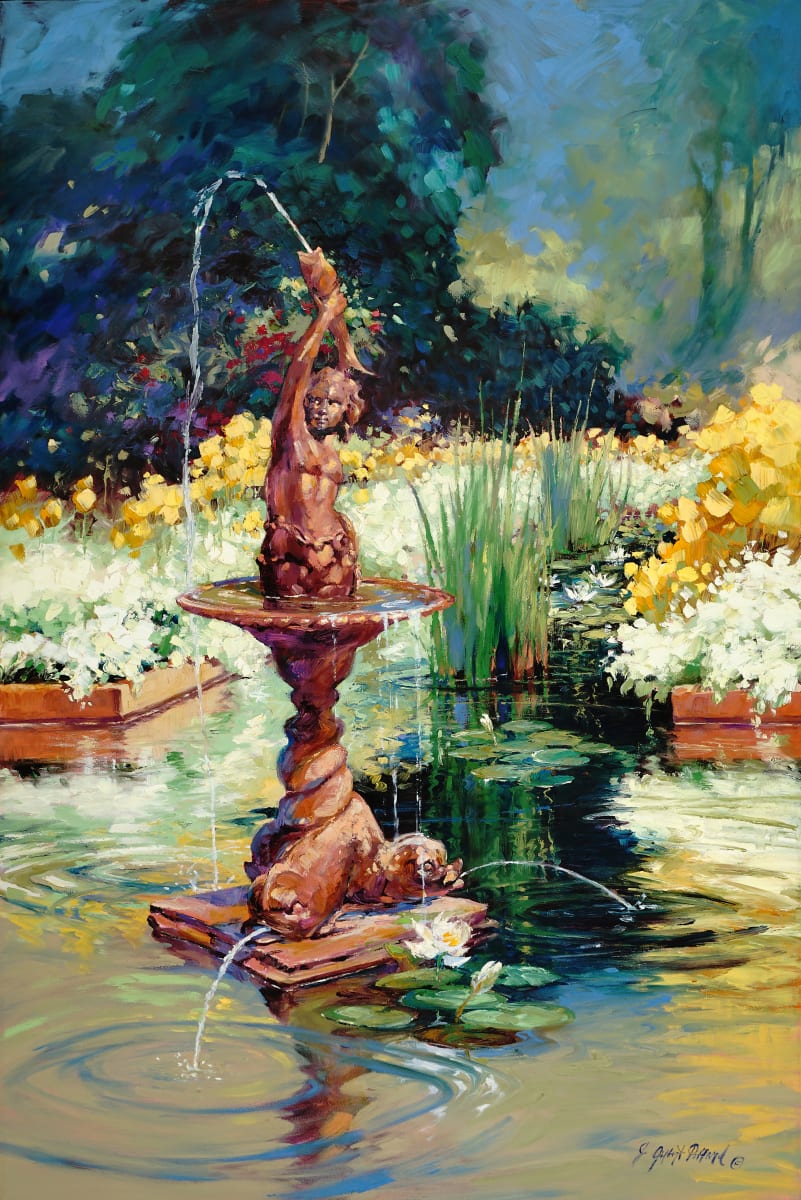 La Fontana by Julie Gilbert Pollard 