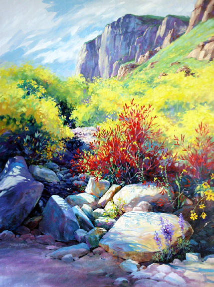 Sonoran Spring 2001 VIII by Julie Gilbert Pollard, Image 1.