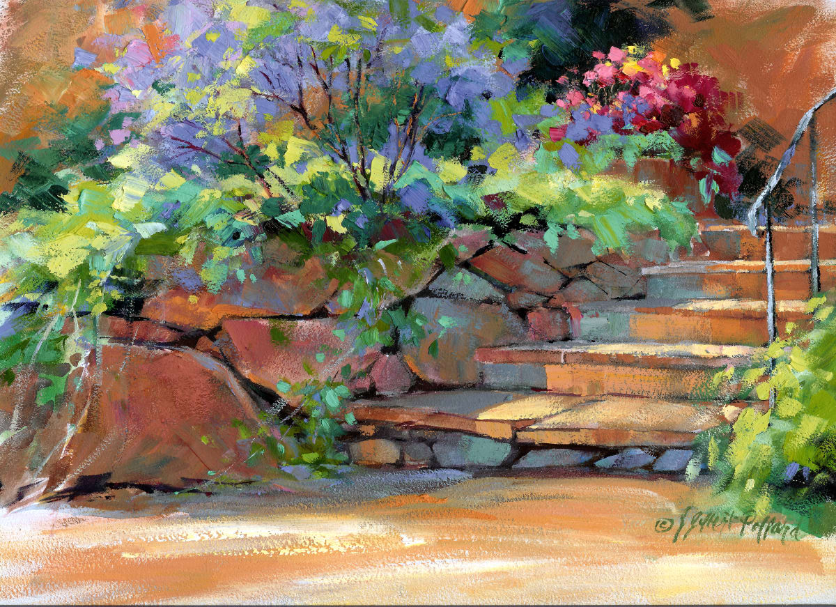 Pasos del Jardin by Julie Gilbert Pollard 