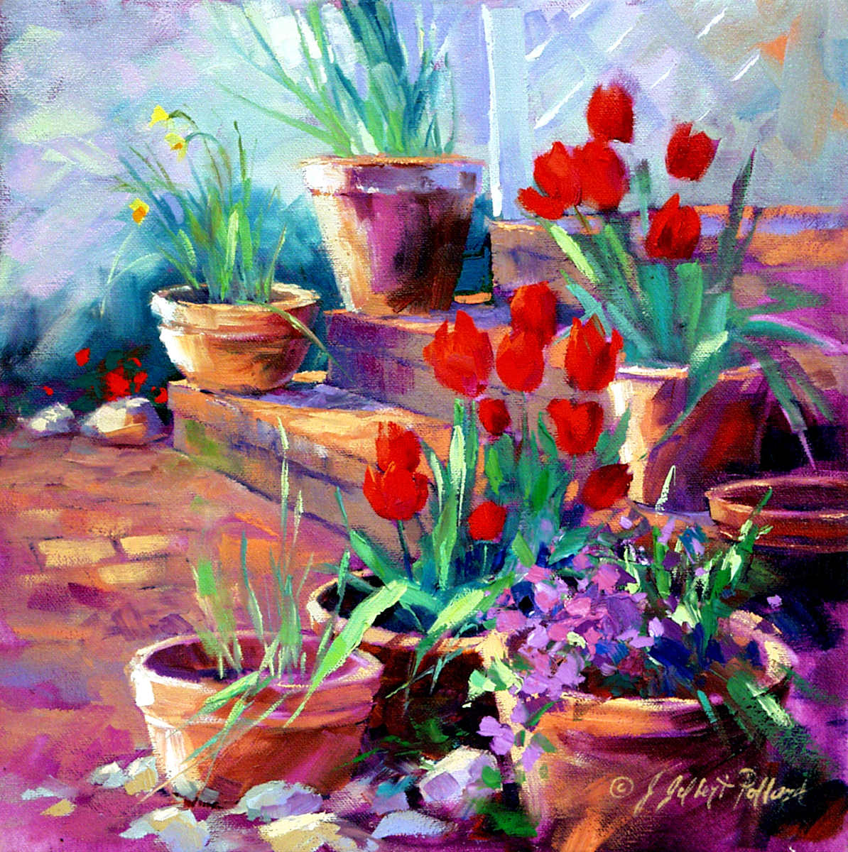 Saratoga Steps by Julie Gilbert Pollard, Image 1.
