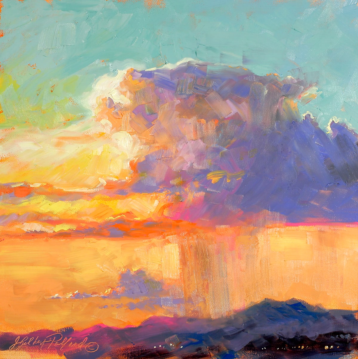 Monsoon at Twilight by Julie Gilbert Pollard 