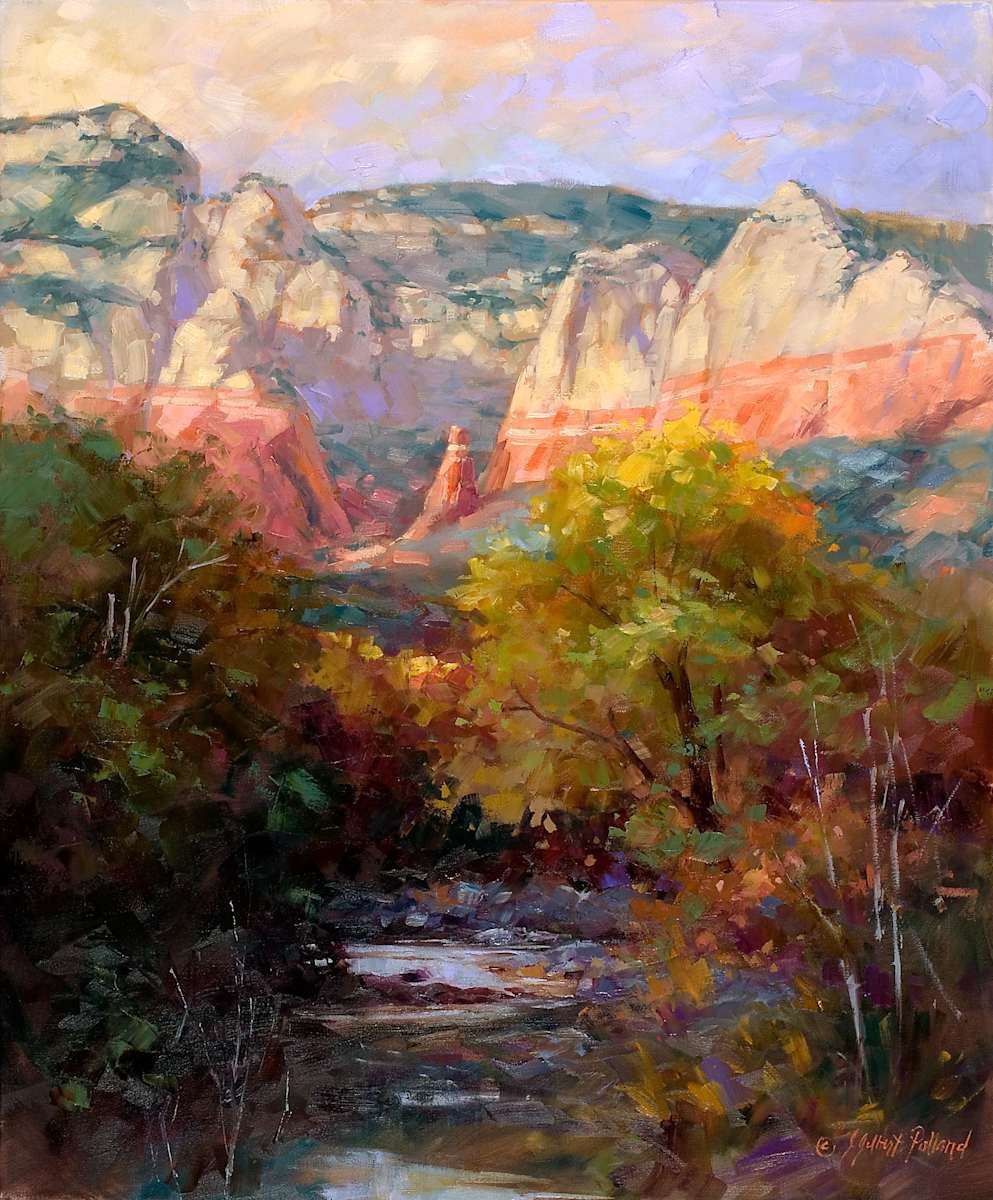 View Upstream by Julie Gilbert Pollard, Image 1.