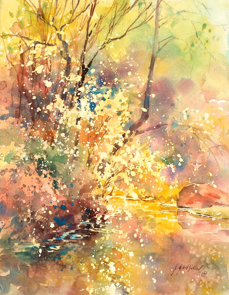 Golden Autumn by Julie Gilbert Pollard 