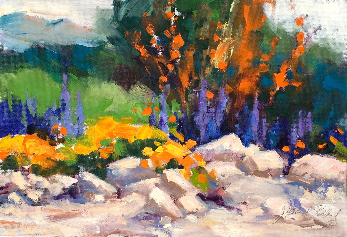 Spring Arroyo II by Julie Gilbert Pollard 