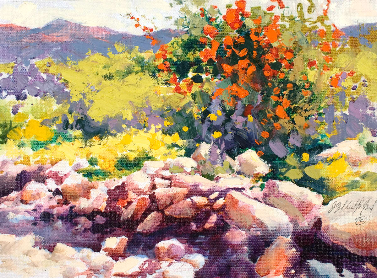 Spring Arroyo III by Julie Gilbert Pollard 