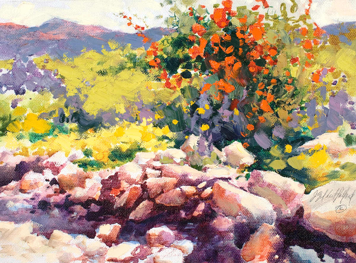 Spring Arroyo III by Julie Gilbert Pollard, Image 1.