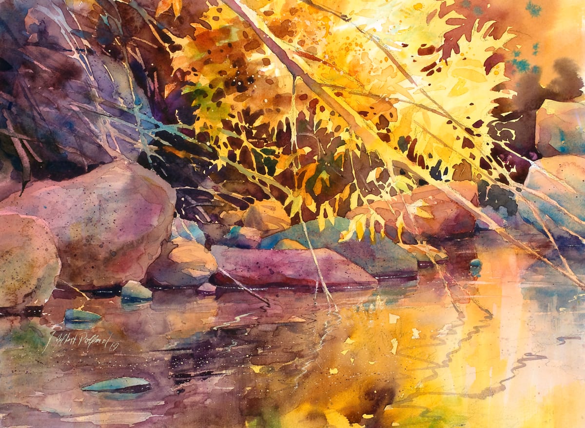 Flood Debris - West Fork Canyon by Julie Gilbert Pollard 