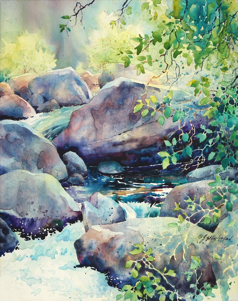 River's Edge by Julie Gilbert Pollard 