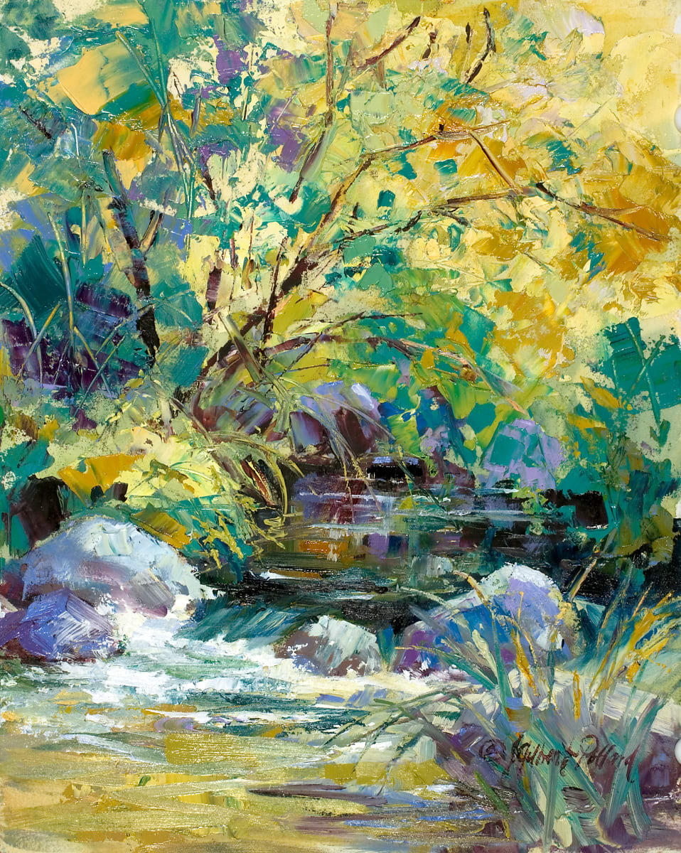 Oak Creek at Bootlegger by Julie Gilbert Pollard 