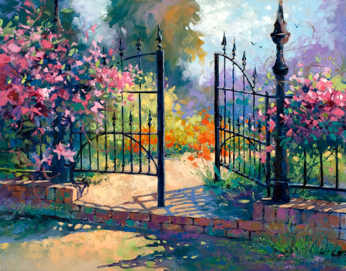Into the Garden by Julie Gilbert Pollard, Image 1.