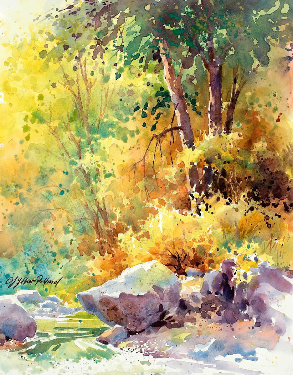 Splashes of Gold by Julie Gilbert Pollard, Image 1.