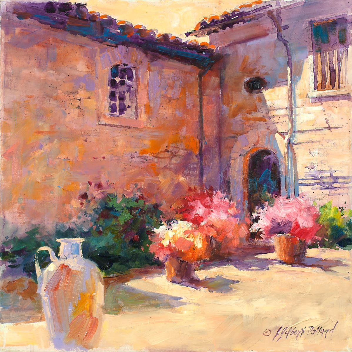 Umbrian Sunlight by Julie Gilbert Pollard 