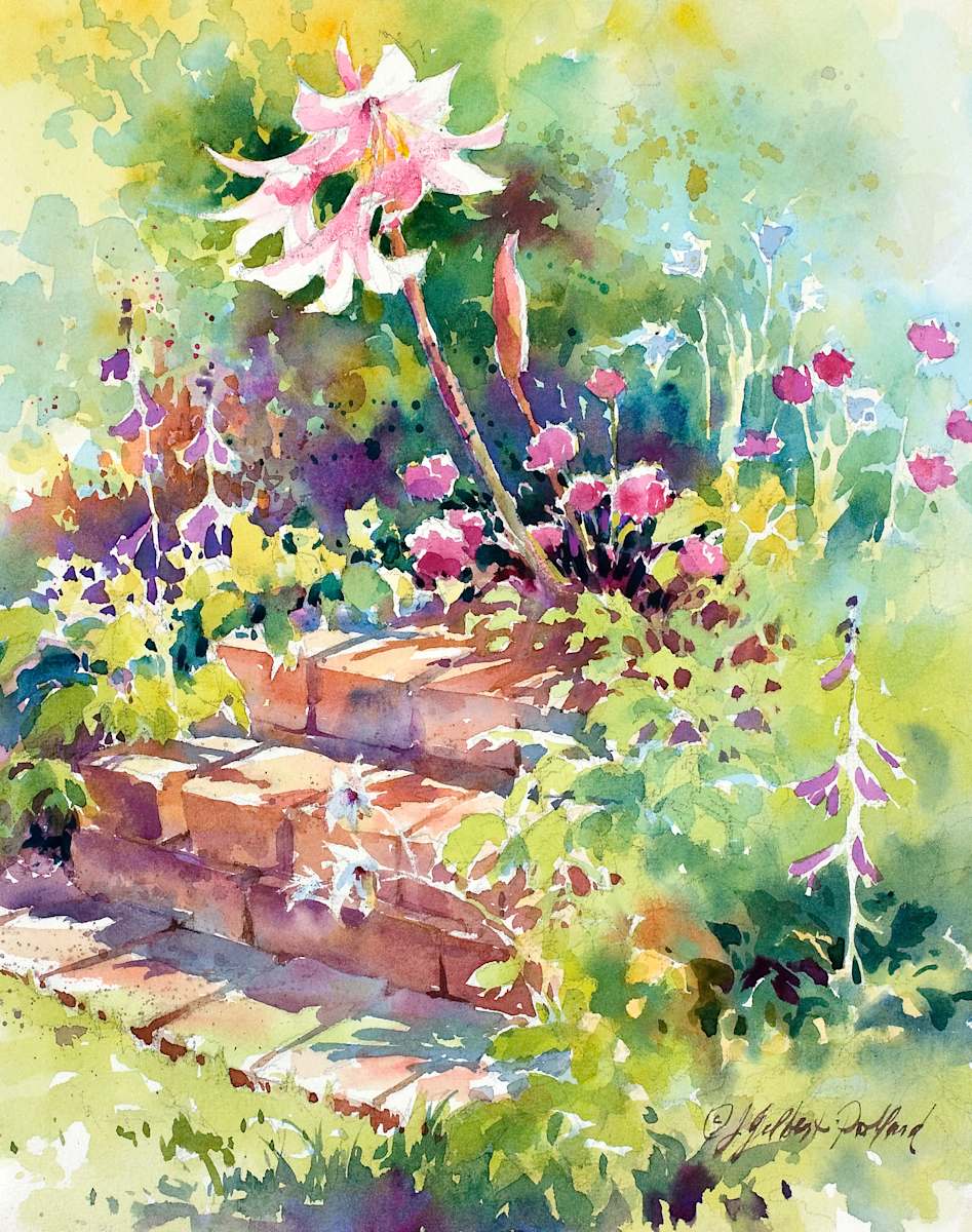 Cayucas Garden by Julie Gilbert Pollard, Image 1.