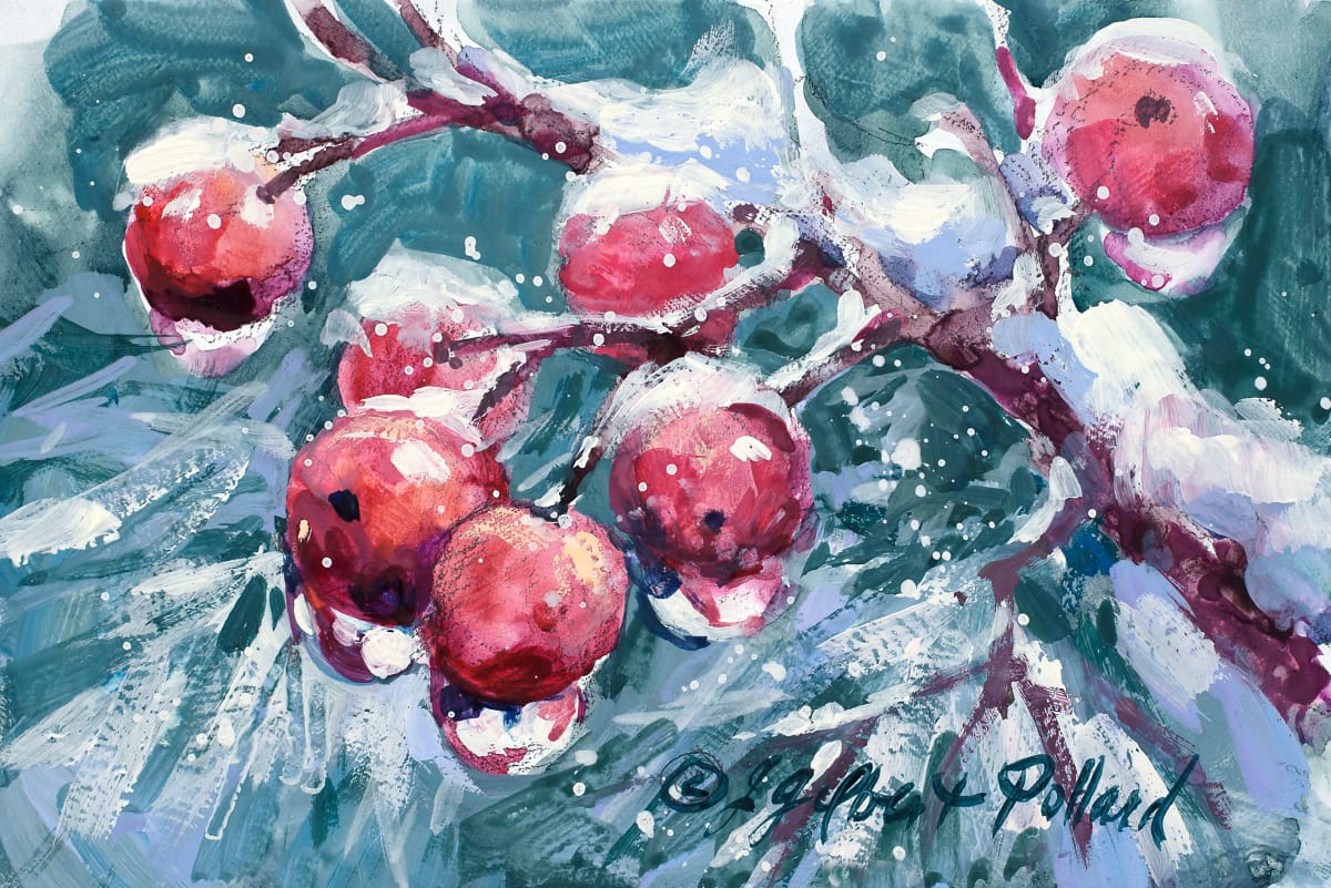 Christmas Berries by Julie Gilbert Pollard 
